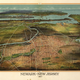 Illustration for article titled 13 Gorgeous Panoramic Maps Drawn Long Before Satellites Even Existed